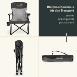 Skandika Campingstuhl Kevo