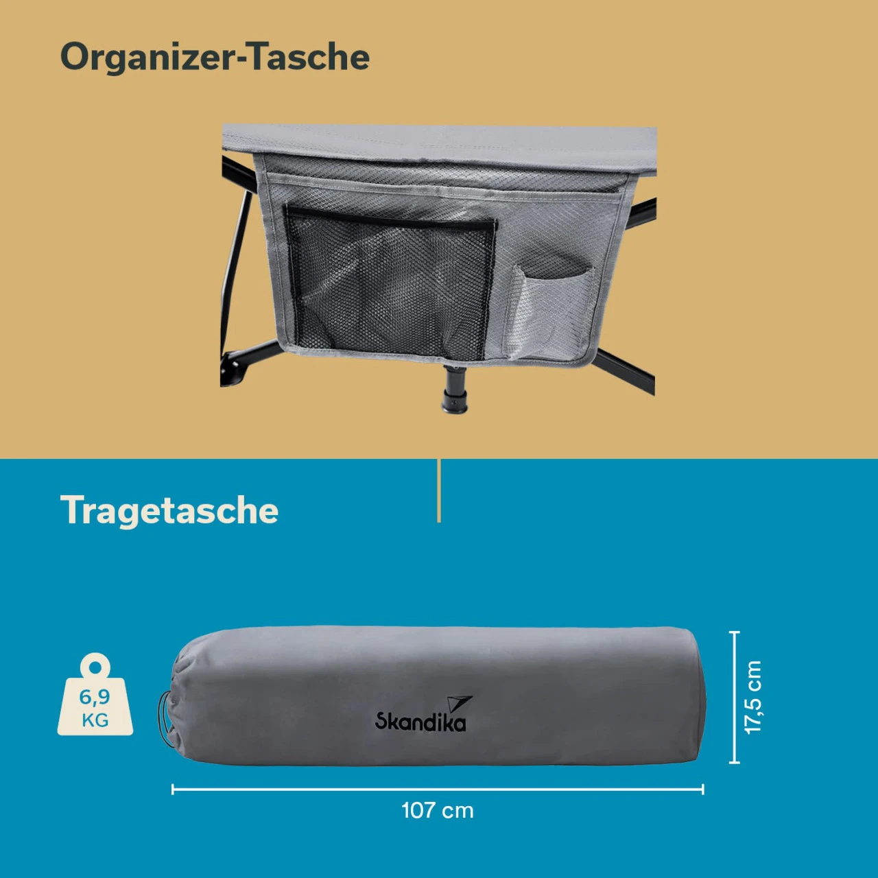 Skandika Campingliege Erola 2 Skandika Campingliege Erola – Bild 2