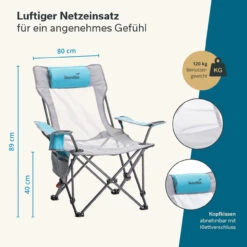 Skandika Campingstuhl Toras Mit Fußablage -Skandika DE 70301 05 1280x1280