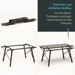 Skandika Campingtisch Jamsa, 90 × 52 Cm -Skandika DE 70350 01 1280x1280