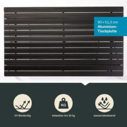 Skandika Campingtisch Jamsa, 90 × 52 Cm -Skandika DE 70350 04 1280x1280