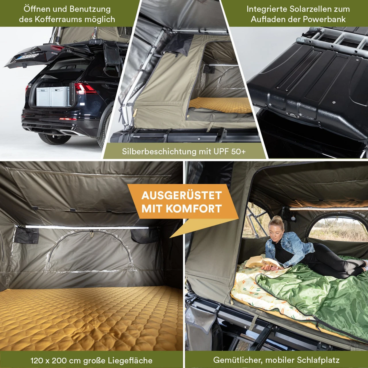 Skandika Dachzelt Wildland 8 Skandika Dachzelt Wildland – Bild 8