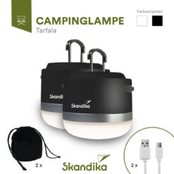 Skandika Campinglampe Tarfala, 2er-Set -Skandika DE 80051 01 1280x1280