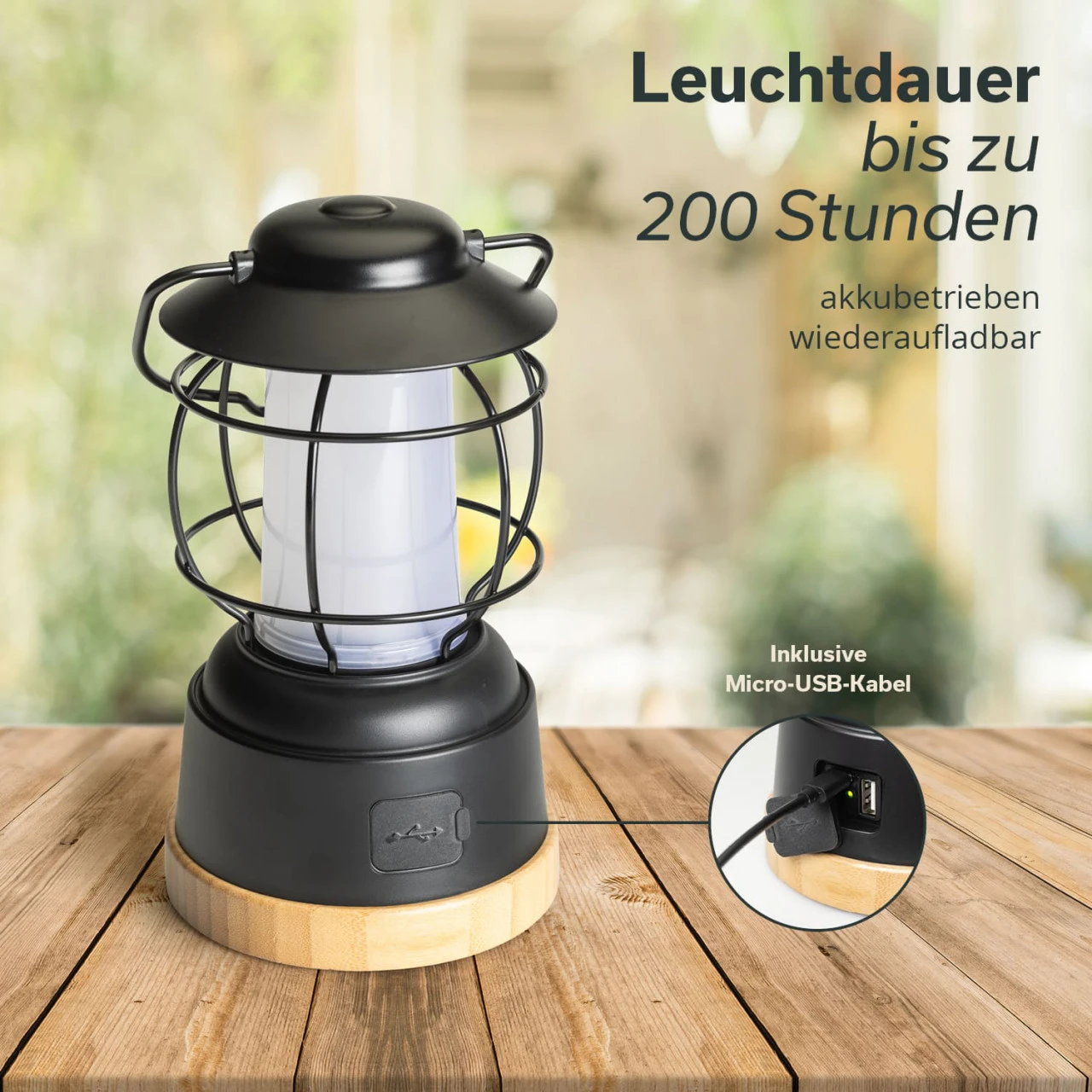 Skandika Campinglampe Kiruna Jord 5 Skandika Campinglampe Kiruna Jord – Bild 5