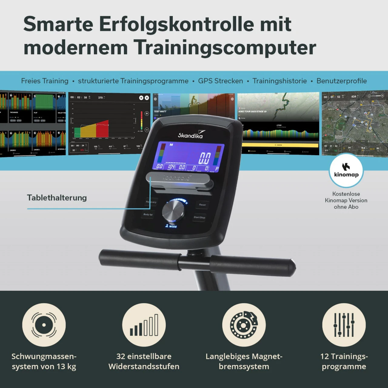Skandika Liegeergometer Centaurus Mit Matte 1 Skandika Liegeergometer Centaurus Mit Matte