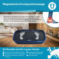 Skandika 3D Vibrationsplatte V1 Twin Engine