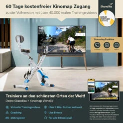 Skandika F-Bike Foldaway X-3000, Weiß/blau 15 Skandika F-Bike Foldaway X-3000, Weiß/blau -Skandika DE SF 2125 03 1280x1280