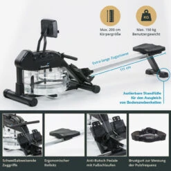 Skandika Wasserrudergerät Nemo III 10 Skandika Wasserrudergerät Nemo III -Skandika DE SF 2381 02 1280x1280