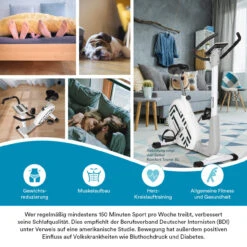 Skandika Ergometer Elskling, Weiß -Skandika DE SF 2460 H 07 1280x1280