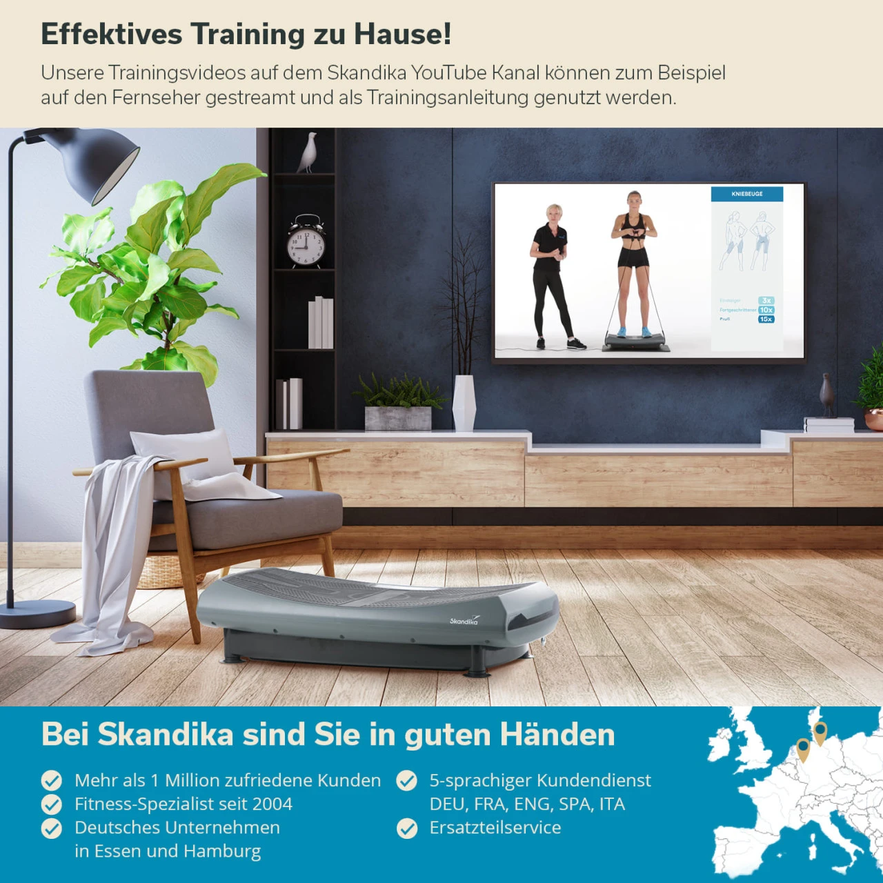 Skandika 4D Vibrationsplatte V2000 1 Skandika 4D Vibrationsplatte V2000