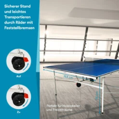 Skandika Tischtennisplatte Indoor Set -Skandika DE SF 2600 SET 03 1280x1280