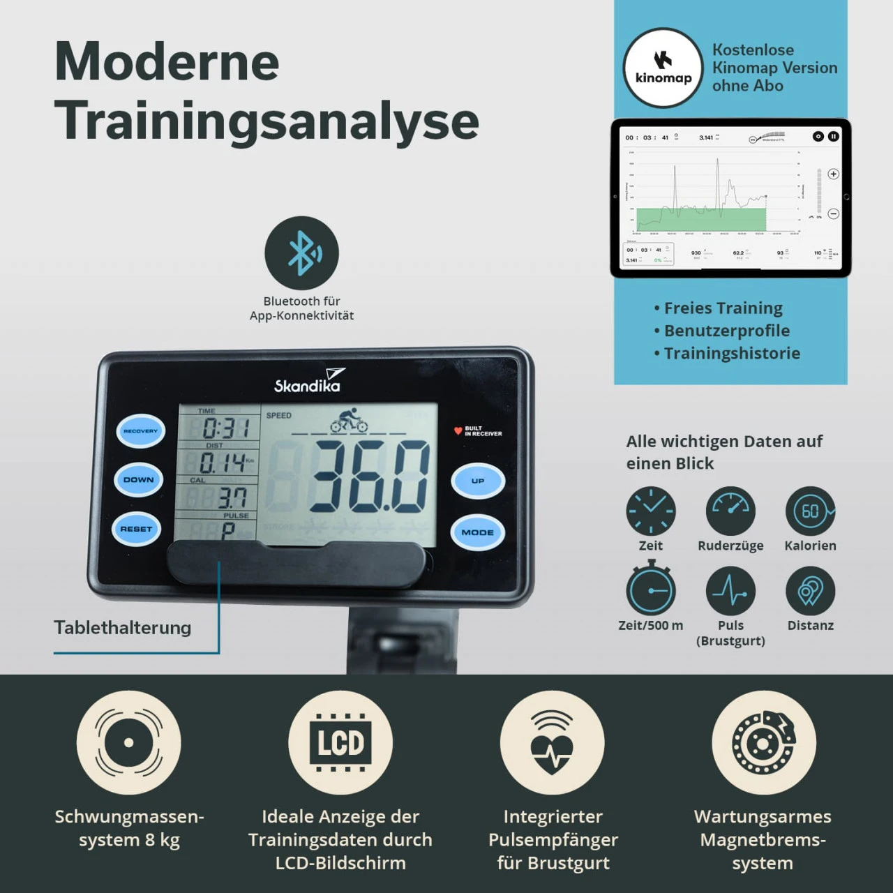 Skandika 3-in-1 Multi Gym Vinur 1 Skandika 3-in-1 Multi Gym Vinur