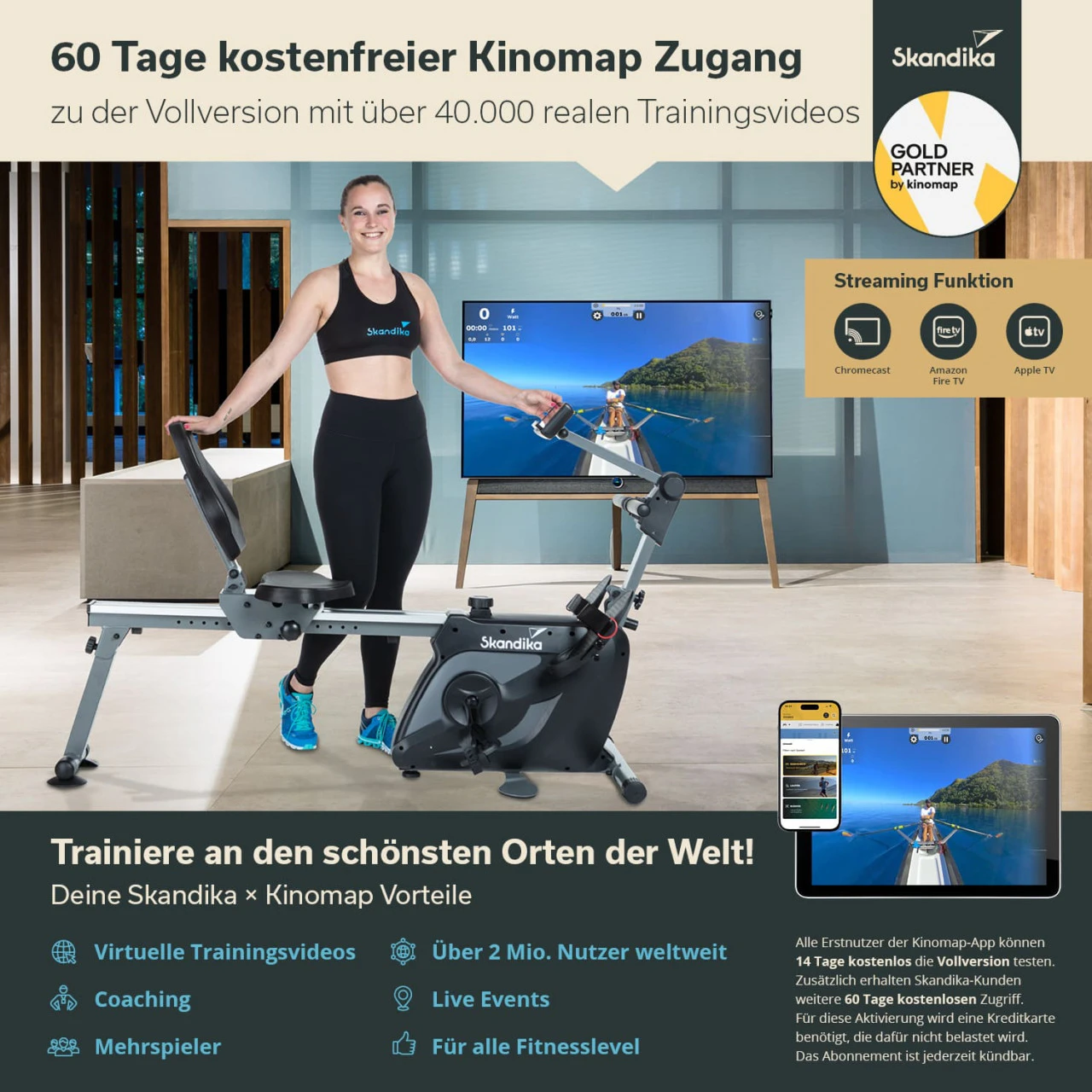 Skandika 3-in-1 Multi Gym Vinur 3 Skandika 3-in-1 Multi Gym Vinur – Bild 3