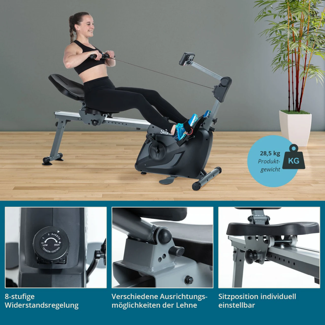 Skandika 3-in-1 Multi Gym Vinur 5 Skandika 3-in-1 Multi Gym Vinur – Bild 5