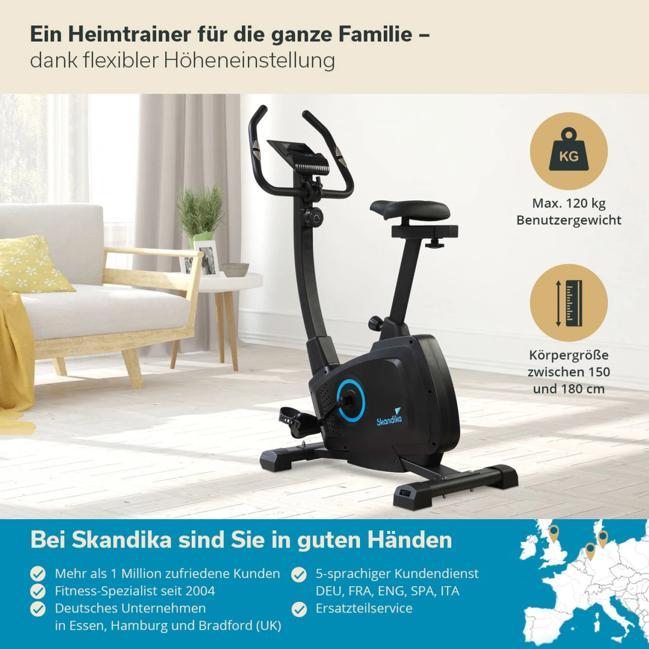 Skandika Heimtrainer Bragi 2 Skandika Heimtrainer Bragi – Bild 2