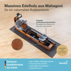 Skandika Wasserrudergerät Nytta Aus Massivholz -Skandika DE SF 3010 01 1280x1280
