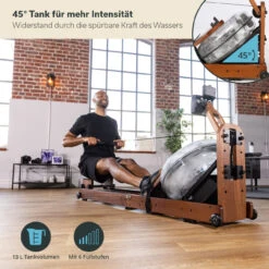 Skandika Wasserrudergerät Nytta Aus Massivholz