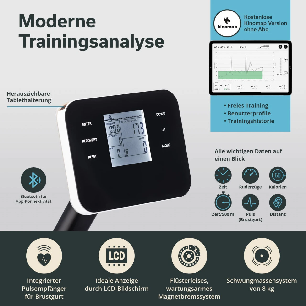 Skandika Rudergerät Freki 5 Skandika Rudergerät Freki – Bild 5