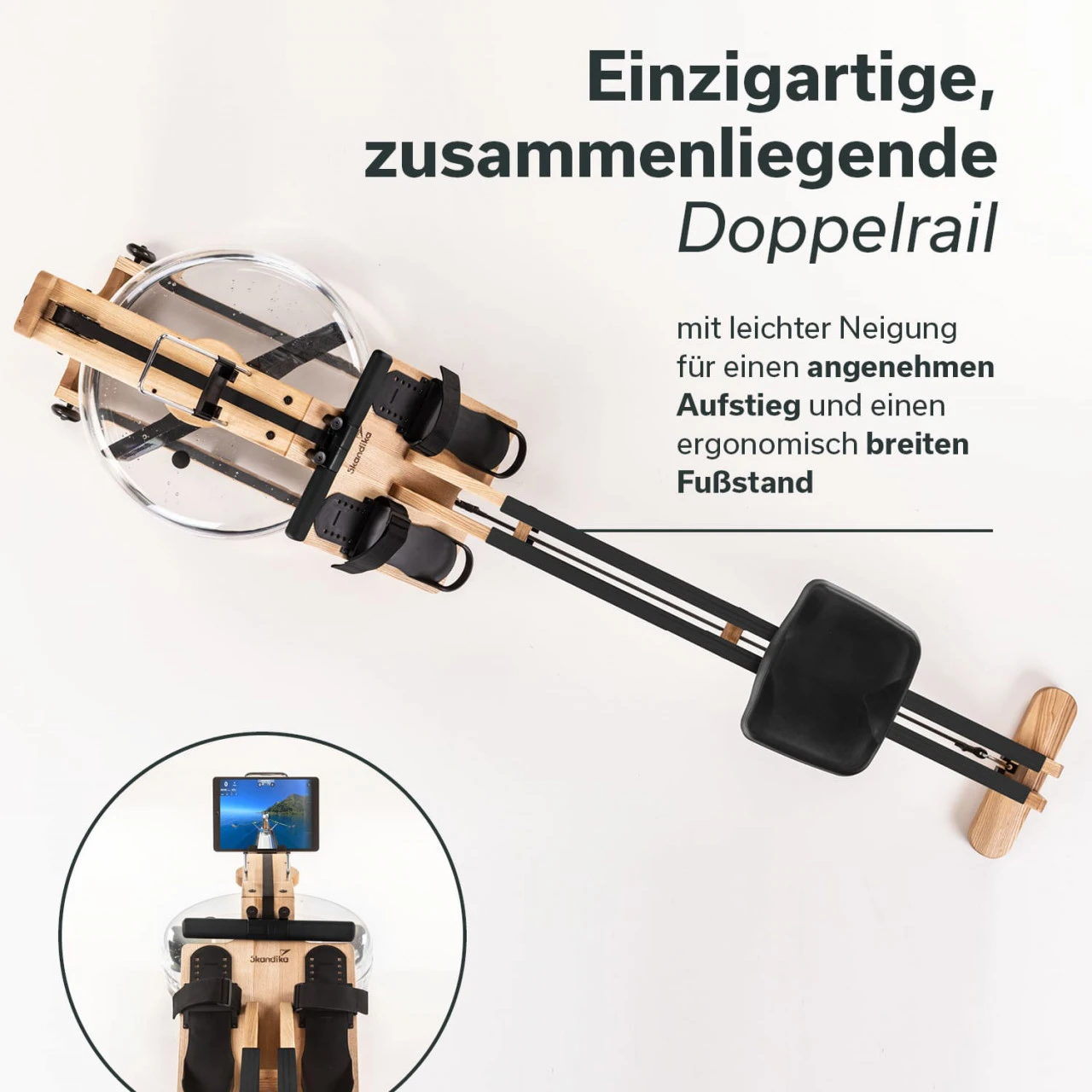 Wasser-Rudergerät Styrke Premium Aus Vollholz Esche - Made In Germany 9 Wasser-Rudergerät Styrke Premium Aus Vollholz Esche - Made In Germany – Bild 9