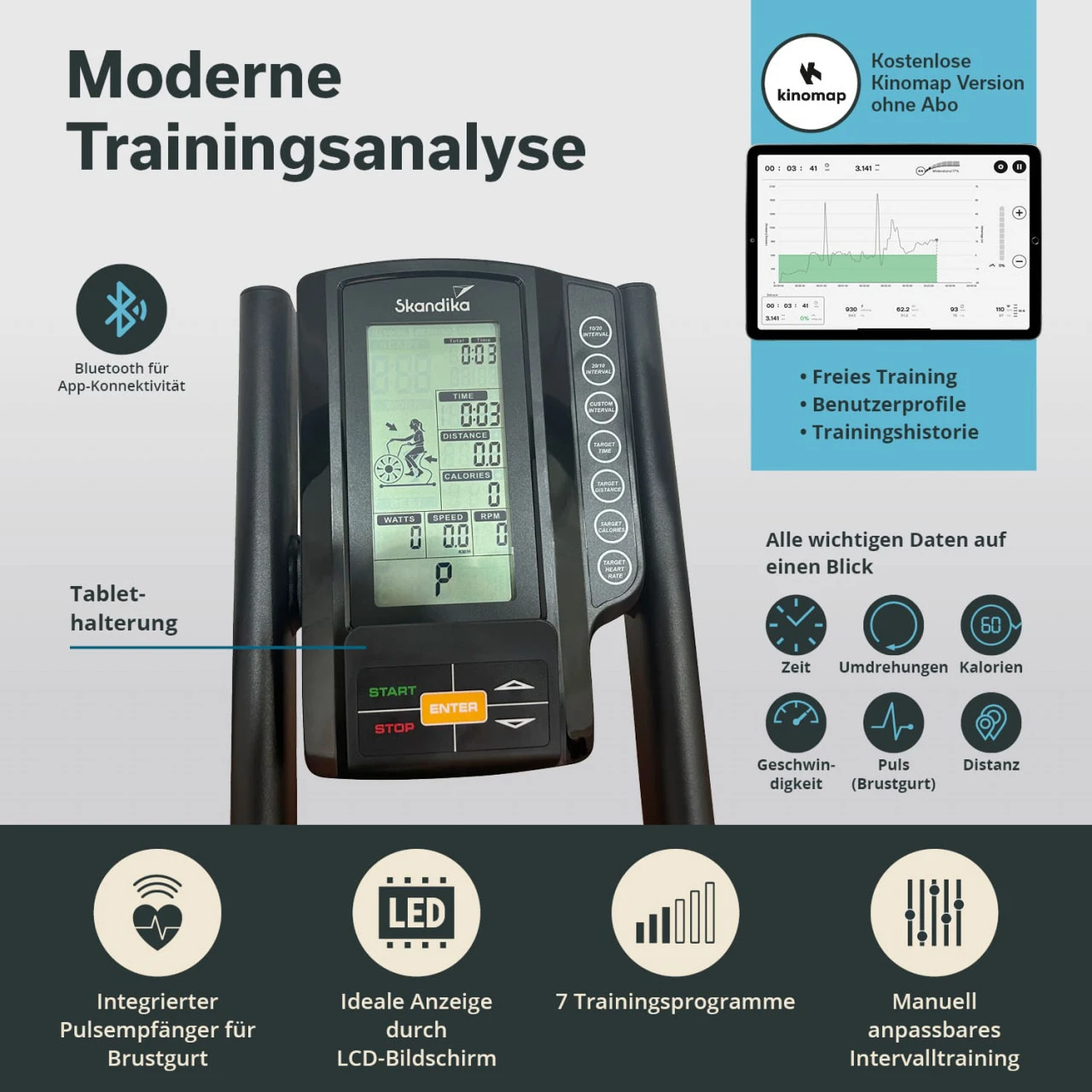 Skandika Airbike Cykling Air 8 Skandika Airbike Cykling Air – Bild 8
