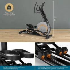 Skandika Crosstrainer Carbon P26-S -Skandika DE SF 3170 02 1280x1280