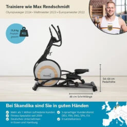 Skandika Crosstrainer Carbon P26-S