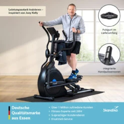 Skandika Crosstrainer CardioCross Carbon Champ Mit Matte -Skandika DE SF 4200 SET 05 1280x1280