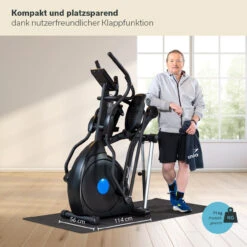 Skandika Crosstrainer CardioCross Carbon Champ Mit Matte -Skandika DE SF 4200 SET 06 1280x1280