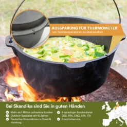 Skandika Dutch Oven Flame Master 7,1 Liter -Skandika DE SK 6031 07 1280x1280