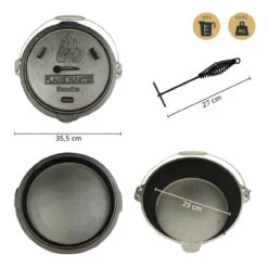 Skandika Dutch Oven Flame Master 8,5 Liter