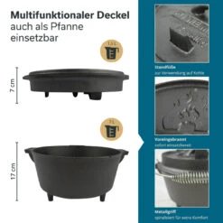 Skandika Dutch Oven Flame Master 8,5 Liter 11 Skandika Dutch Oven Flame Master 8,5 Liter -Skandika DE SK 6034 02 1280x1280