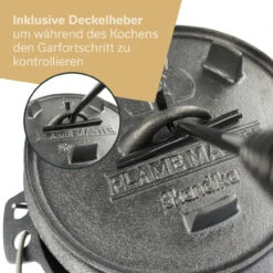 Skandika Dutch Oven Flame Master 13,8 Liter -Skandika DE SK 6037 03 1280x1280