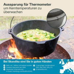 Skandika Dutch Oven Flame Master 13,8 Liter -Skandika DE SK 6037 06 1280x1280