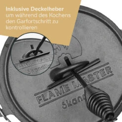 Skandika Dutch Oven 5,1 L Flame Master Ohne Füße -Skandika DE SK 6125 03 1280x1280