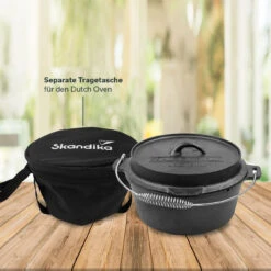 Skandika Dutch Oven 5,1 L Flame Master Ohne Füße -Skandika DE SK 6125 05 1280x1280