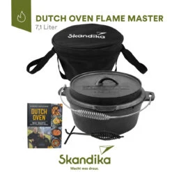 Skandika Dutch Oven 7,1 L Flame Master Ohne Füße -Skandika DE SK 6131 01 1280x1280