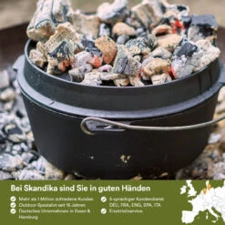 Skandika Dutch Oven 7,1 L Flame Master Ohne Füße -Skandika DE SK 6131 07 1280x1280
