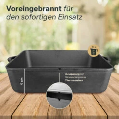 Skandika Dutch Oven Flame Master Square 7,4 Liter -Skandika DE SK 6331 02 1280x1280