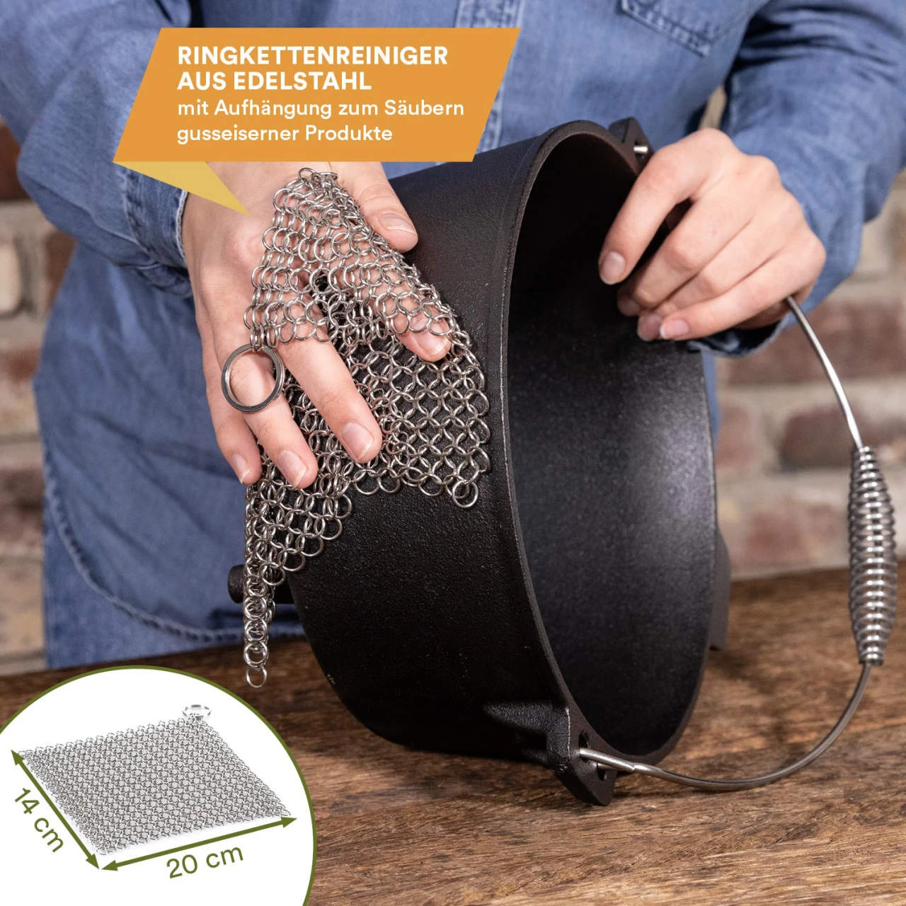 Dutch Oven Pflegeset 3 Dutch Oven Pflegeset – Bild 3