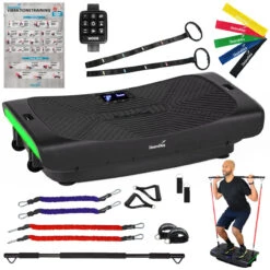 Skandika 4D Vibrationsplatte V3000 + Widerstandsbänder-Set -Skandika SF 2420 SET2 01 1280x1280