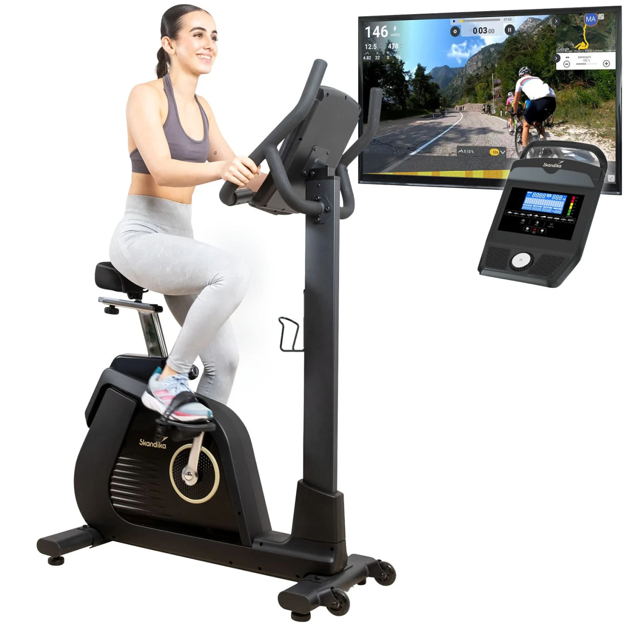 Skandika Ergometer Cykling P14 3 Skandika Ergometer Cykling P14 – Bild 3