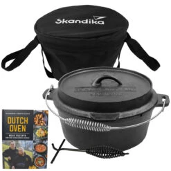 Skandika Dutch Oven 13,8 L Flame Master Ohne Füße -Skandika SK 6137 01 1280x1280